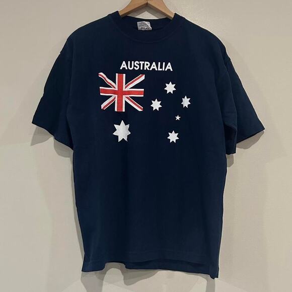 Vintage Australia Flag Tee Shirt - Picture 1 of 3